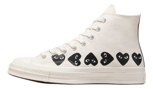 Tenis De Bota De Corazon Cdg Converse A08792c Original 