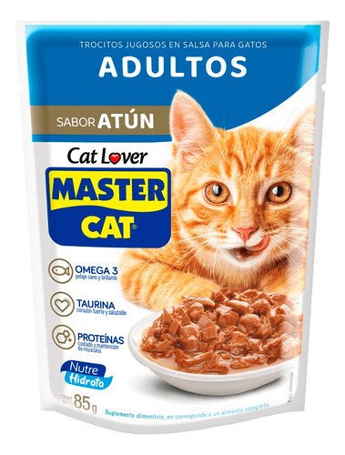 Sachet Master Cat Gatitos Carne Leche 20 Uni