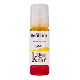 Kflo Tinta T544 Compatible Amarillo 70ml Para Uso En Epson
