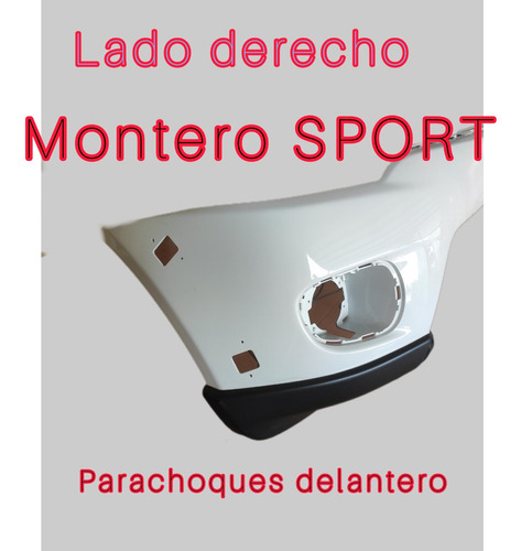 Parachoques Delantero Mitsubishi Montero Spor Kh6 Foto 2