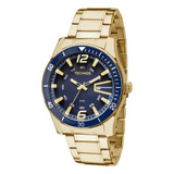 Relógio Technos Masculino Dourado Classic Original Barato