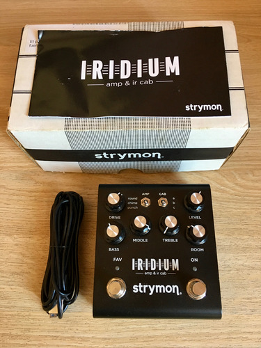 Pedal De Efecto Strymon Iridium Negro. Impecable! Como Nuevo