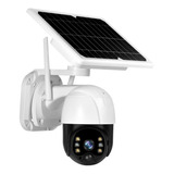 Cámara De Seguridad Solar Wifi 1080p Exterior