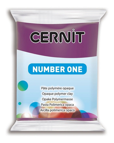 Cernit Number One Arcilla Polimérica 56 G Colores A Elección Color Púpura