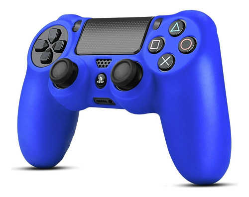 Ps4 Funda Silicona Para Control Playstation 4 Color Azul