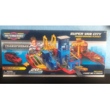 Micromachines Super Van City Set, Incluye 12 Vehículos, Msi