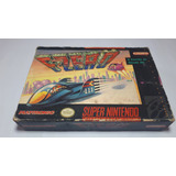 Caixa F-zero Original  Playtronic Super Nintendo Snes