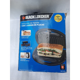 Sanguchera, Waflera Y Tostadora Black And Decker.