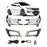 2014-2015 Kia Optima Kit De Faros Niebla Con Biseles Nuevos!