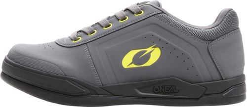 Zapatilla Bicicleta Oneal Pinned Spd Calas Gris/amarillo