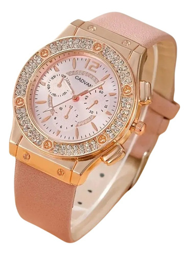 Reloj De Lujo Diamantes De Imitaciòn  Con Pulsera Mujer 