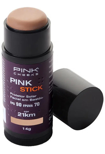Filtro Solar Facial Pink Cheeks Pink Stick Fps90 Fpuva70 21k