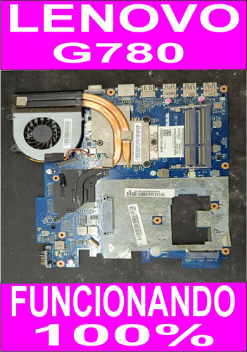 Placa Mãe Lenovo G780 La-7983p Intel I3 - Funcionando 100 %