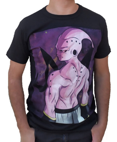 Remera Majin Boo Fluor (brilla En La Oscuridad)  Full Dark