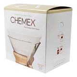 Chemex Filtros De Café, 100 Unidades, Bond, Cuadrado, Transp