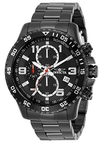 Cronógrafo Invicta 14880 Specialty Para Hombre, Esfera Negra