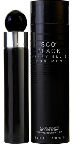 Perfume Perry Ellis 360 Black Edt En Spray Para Hombre, 100
