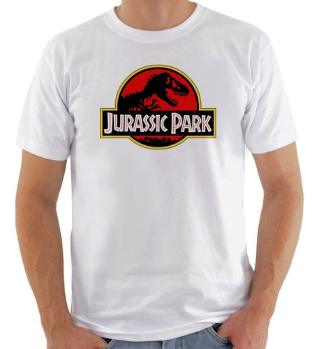 Camiseta Camisa Jurassic Park Dinossauros Filme Anime