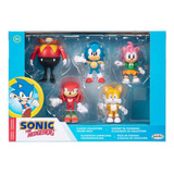 5 Bonecos Coleção Clássica Do Sonic - Sonic