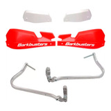 Cubremanos Aluminio Para Honda Nc 750 X Rojos