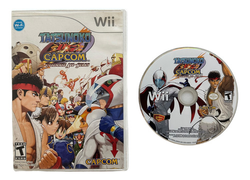 Tatsunoko Vs Capcom Nintendo Wii Coleccion Megaman Ryu