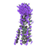 Wisteri 8007 Con Forma De Flor Violeta Artificial Para Colga