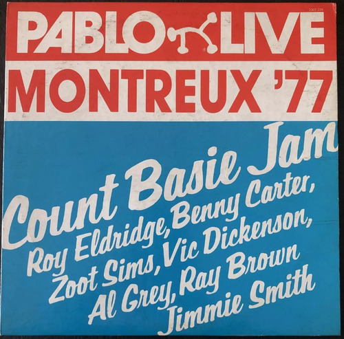 Count Basie Big Band Jam Montreux '77 Vinilo Usa