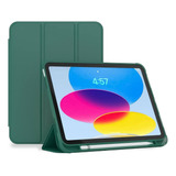 Funda Smart Cover Con Porta Pencil Para iPad Gen. 10 10,9