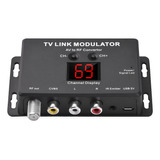 Modulador De Tv Modulador Para Conversor Rf Av Tm80 Link