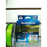 Multifilamento Shimano Kairiki 300mts 0.23mm