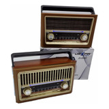 Radio Estilo Vintage Bluetooth Jx-204bt