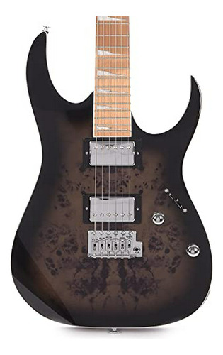 Guitarra Ibanez Grg220pa2bkb Gio Brown Black Burst