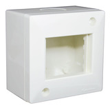 Caja Exterior Cambre 4262 2  Módulos Blanca Superficie