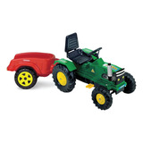 Combo Carro Remolque Y Tractor Farmer Biemme - Juegos Niños