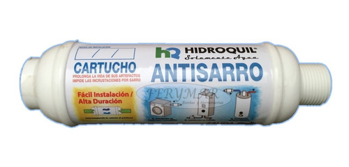  Filtro Cartucho Antisarro Calefon  Hidroquil Polifosfato