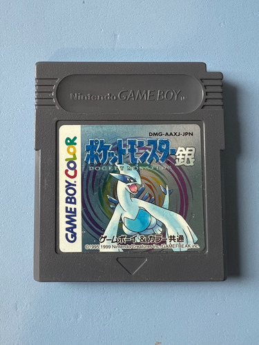 Juego Pokemon Silver Japones Original Graba Partida