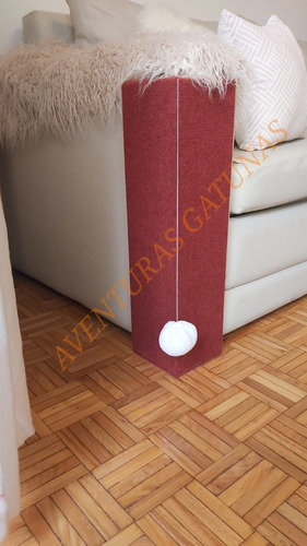Rascador Esquinero - Para Gatos - Ideal Para Sillón Y Pared.