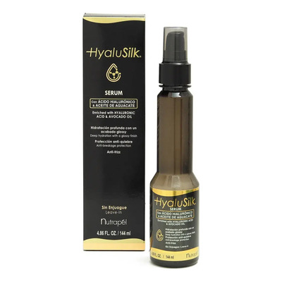 Serúm Capilar Con Acido Hialuronico Hyalusilk Nutrapel 144ml | MercadoLibre