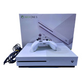 Console Xbox One S 1tb + 1 Controle + 3 Jogos Aparelho Completo Na Caixa Funcionando Perfeitamente