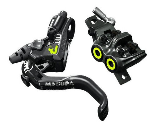 Set De Frenos Magura Freno Mt7 Pro 1-finger Hc Alloy Lever