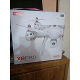 Drone Syma X8pro Con Cámara Hd Blanco 2.4ghz 1 Batería