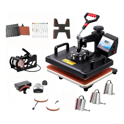 Máquina de Sublimación GEN 10 en 1 para Camisetas Tazas Platos y Más 29x38cm | Envío gratis