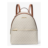 Backpack Sheila, Mochila Mediana Michael Kors Con Logo