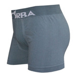 Pack X6 Boxer Sin Costura Rayado Hombre Zorba Art. 131