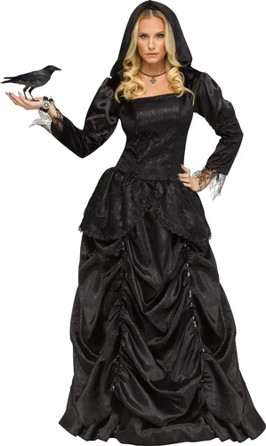 Disfraz Dama Reina Malvada Wicked Queen Halloween Fiesta Mujer