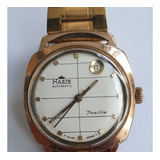 Reloj Haste Automático Vintage Caja Rara Suizo