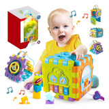 6 En 1 Juguetes Montessori Cubo Didáctico Y Educativo Niños