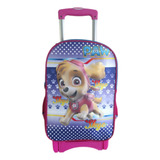 Mochila Primaria Paw Patrol Con Llantas O Ruedas 