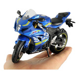 Nueva Moto Deportiva Suzuki Gsx-r1000 Escala 1:12 Original