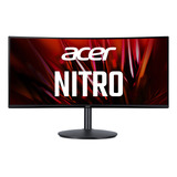 Acer Nitro 34 Qhd 3440 X 1440 1500r Curved Pc Gaming Monitor | Amd Freesync Premium | 165hz Refresh | 1ms (vrb) | Zeroframe Design | 2 X Display Port 1.4 & 2 X Hdmi 2.0 Ports | Xz342cu Sbmiipphx